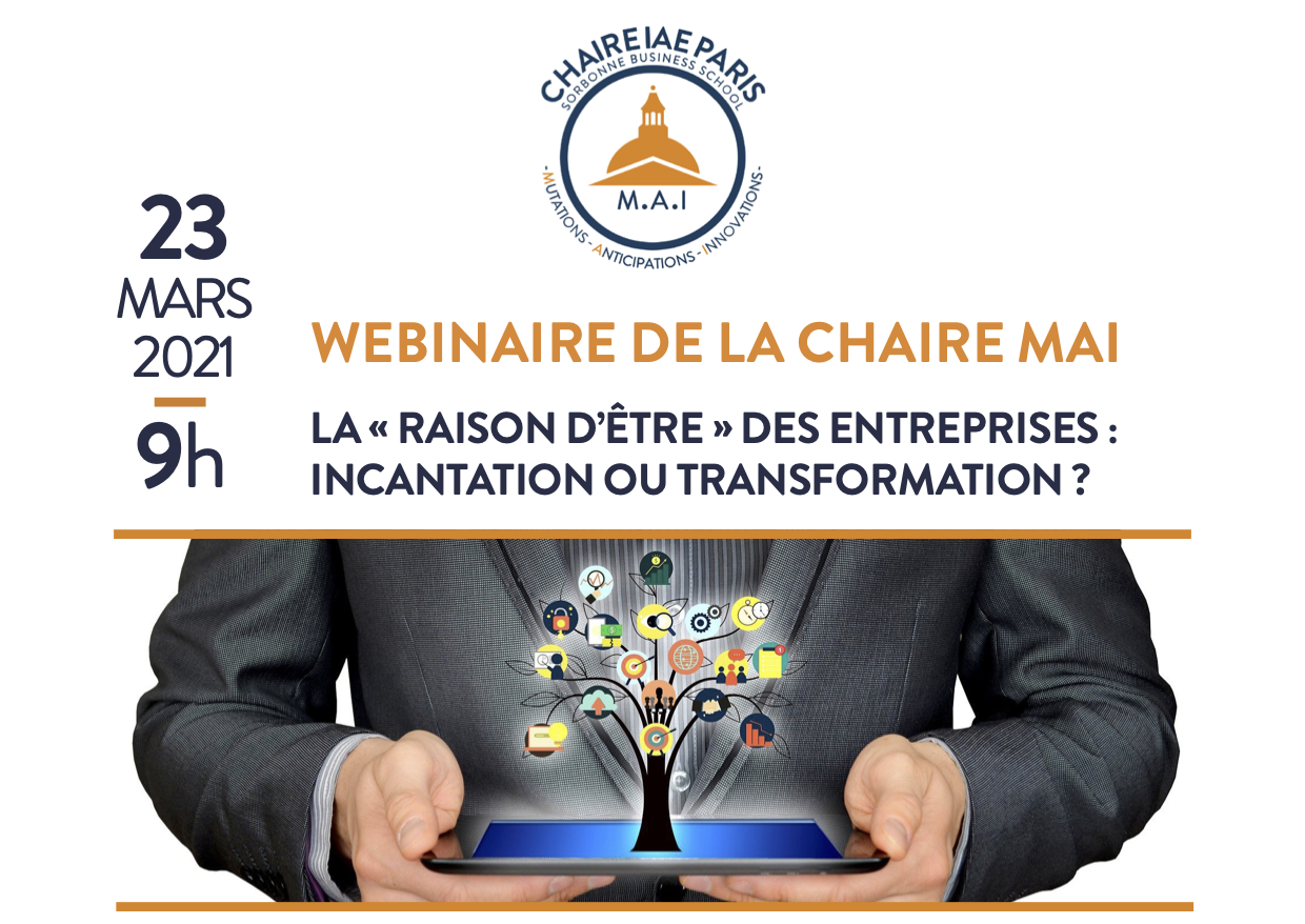 | RETOUR EN VIDÉO | LA « RAISON D’ÊTRE » DES ENTREPRISES : INCANTATION OU TRANSFORMATION ?