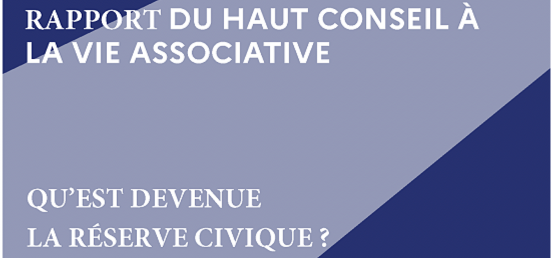 Rapport du Haut Conseil à la vie associative sur la Réserve Civique